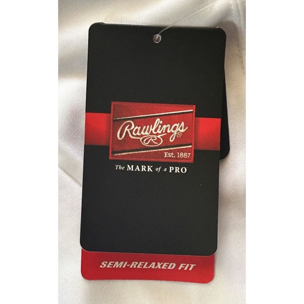 NWT Rawlings Semi-Relaxed Fit Men's Baseball Pants Men's Medium - Picture 5 of 8